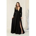 thumbnail image 1 of Formal Dress Shops Inc Juniors Womens Stretchy Formal Evening Gown, 1 of 5