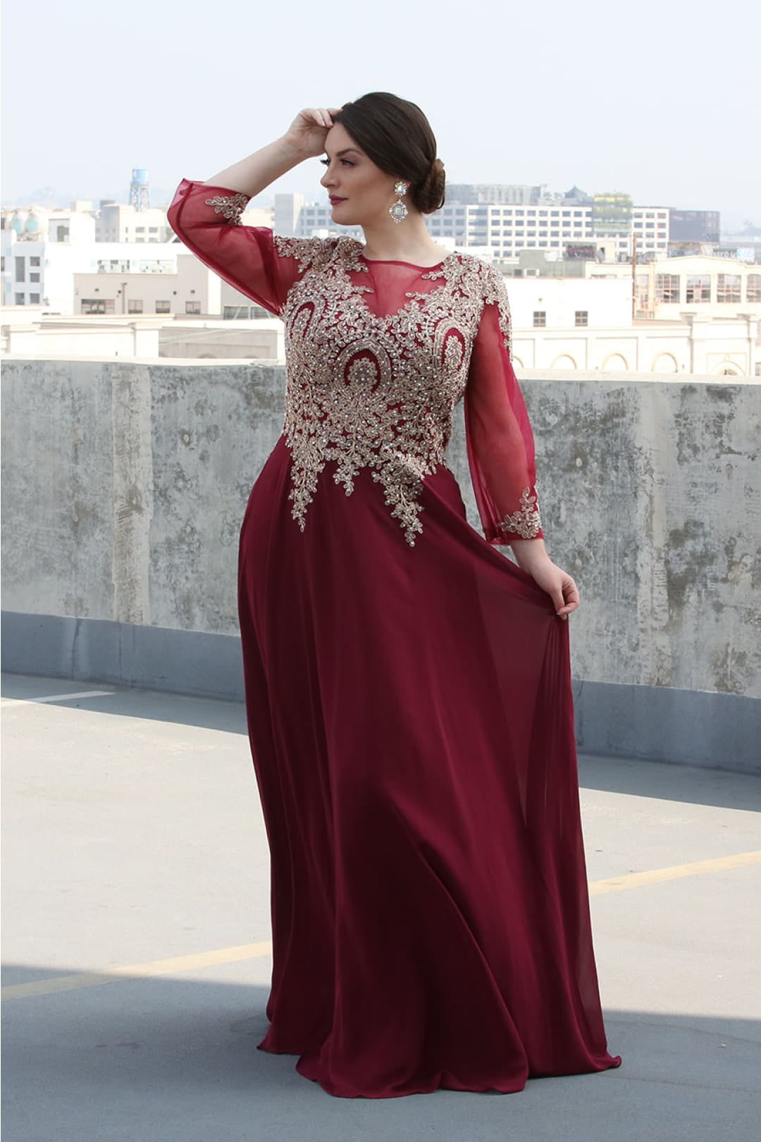 Womens May Queen 3 4 Sleeve Mother of the Bride Dominican Republic | Ubuy