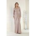 thumbnail image 1 of Formal Dress Shops Inc Womens Long Sleeve Formal Dress, 1 of 4