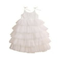 Formal Dresses for Toddler Girls Toddler Sleeveless Solid Tulle