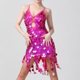 thumbnail image 1 of Formal Dresses for Women Dgankt Women's Sequins Tassel Dance Costume 20s Flapper Cocktail Party Dresses Rumba Latin Ballroom Sequin Camisole Skirt, 1 of 9