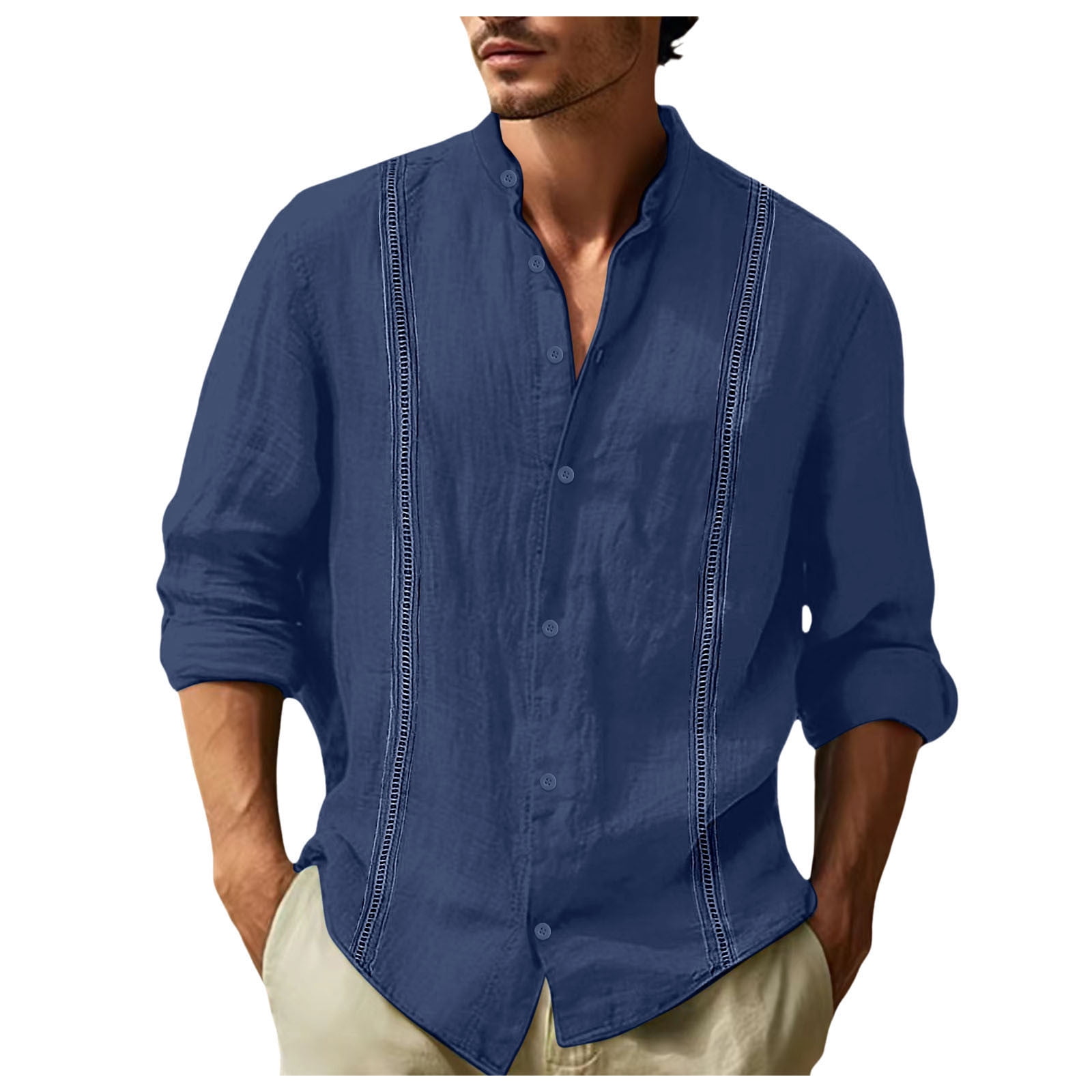 Formal Shirts for Men Men's Business Casual Shirts Mens Long Sleeve ...