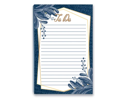 Formal To-Do List Magnetic Notepad - 5.5" X 8.5" - 50 Sheets Per Pack - B45014