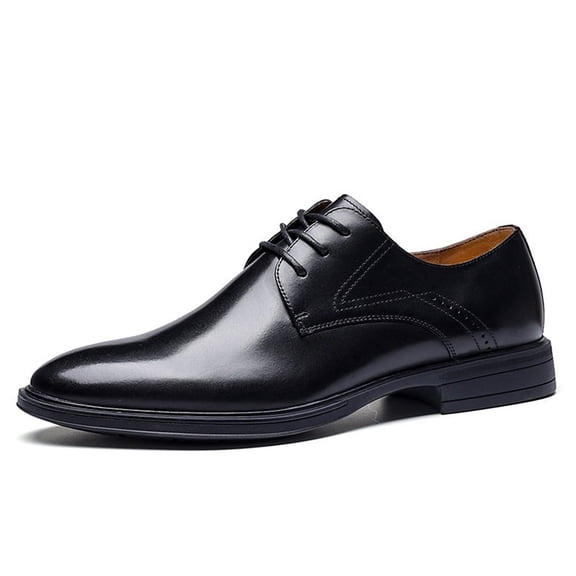 Formal Wear Men's Casual Leather Shoes Men's Genuine Leather Trendy Big Toe Men's Leather Shoes British Style Gentleman Shoes