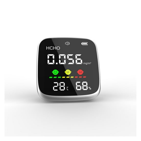 Formaldehyde Detector Air Quality Detector Desktop Household Odor Test Instrument Decoration Check-in Test