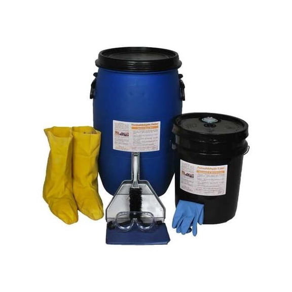Formaldehyde Eater Neutralizing Spill Kit,15 gal.,Granular 6901-015