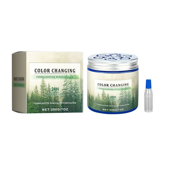 Formaldehyde Remover Gel For New Home Office, Air Purifier For Indoor Spaces, Easy To Use With Color Change Indicator