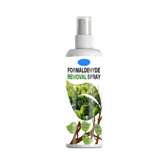 Formaldehyde Scavenger, Air Freshener, Quickly Remove Formaldehyde Cleaner Scavenger, Household Removal Spray for Home, Car, Garage, Basement, 120ml