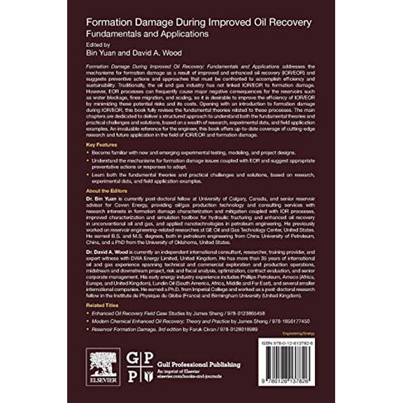 Pre-Owned Formation Damage During Improved Oil Recovery: Fundamentals and Applications (Paperback)