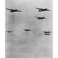 thumbnail image 1 of Formation Of B-29'S Releasing Incendiary Bombs Over Japan In June 1945. World War 2. History, 1 of 2