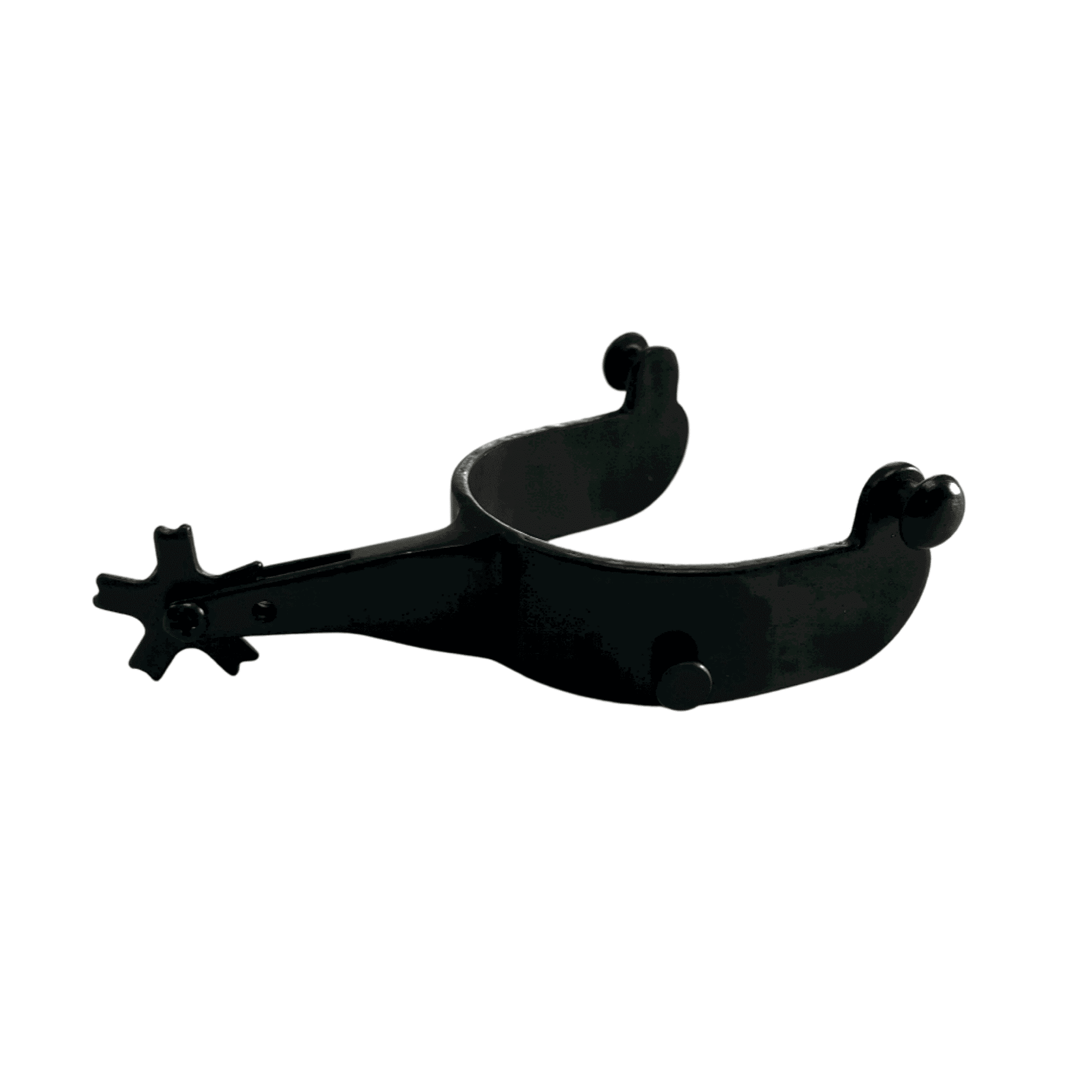 Formay Men's Black Bull Riding Spurs - Walmart.com