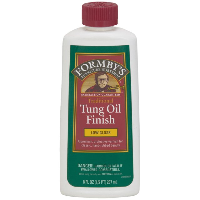 Formbys 30069 Low Gloss Tung Oil Finish, 8-Ounce - Walmart.com