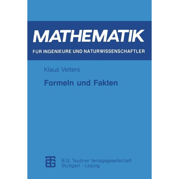 Formeln Und Fakten, (Paperback)