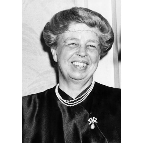 Former First Lady Eleanor Roosevelt (1884-1962) History (24 x 36)