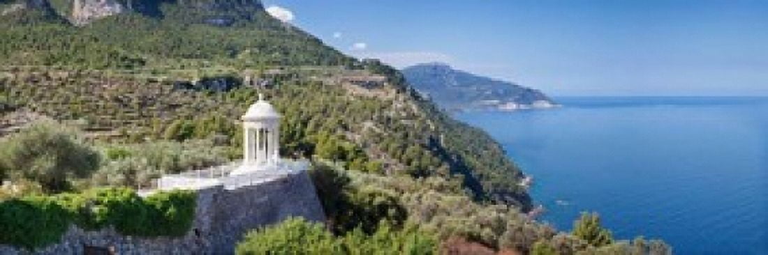 Former Ludwig Salvator Estate Son Marroig Majorca Balearic Islands Spain Canvas Art - Panoramic Images (36 x 12)