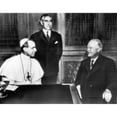 thumbnail image 1 of Former President Herbert Hoover (Right) History (24 x 18), 1 of 2