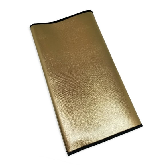 Formfit Thermal Slimmer Neoprene Belt. Flexible for Women. Helps Weight Loss. 12'' .One Size Fits Waists up to 40.5". Metallic Gold