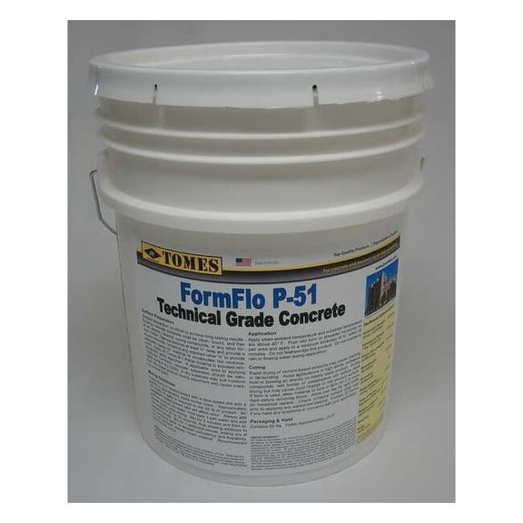 Formflo Concrete Mix, Bag, Gray, FormFlo P-51 GRA-401