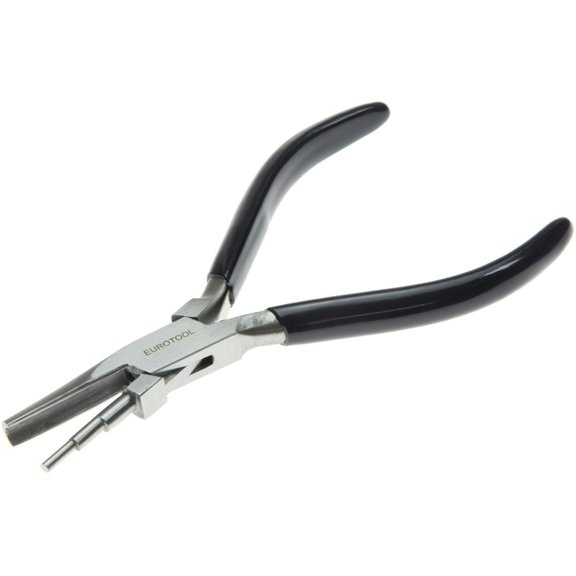 EuroTool PLR-748.00 Wire Looping Pliers with Concave Lower Jaw - NEW
