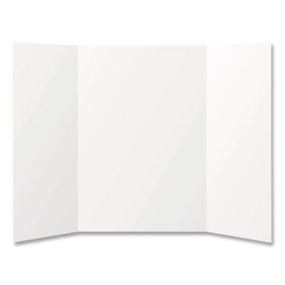 Terramaster FI68204FSC Trifold Display Boards, 28 X 40, White