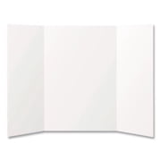 Terramaster FI68204FSC Trifold Display Boards, 28 X 40, White