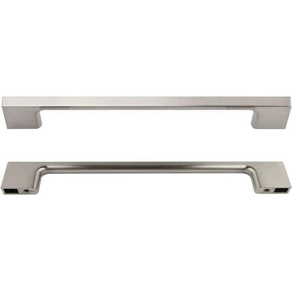 Formosa Design Hardware Brushed Nickel Cabinet Hardware Square Pulls
