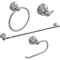 Formosa Design Hardware Modern 4-Piece Bathroom Accessories Hardware Set
