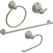 Formosa Design Hardware Modern 4-Piece Bathroom Accessories Hardware Set