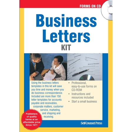Forms on CD: Business Letters Kit (CD-ROM)