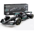 thumbnail image 1 of Formula 1 AMG W14 Model Kit - 1:18 Scale Racing F1 AMG W14 E Performance Model Inspired by Lewis Hamilton & George Russell Building kit, Collectible diecast, 140 Pieces, 1 of 10