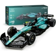Formula 1 AMR 23 Model kit - 118 Scale Racing F1 AMR 23 Aramco Model Inspired by Fernando Alonso & Lance Stroll Building kit, Collectible diecast, 140 Pieces