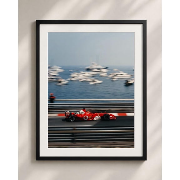 Formula 1, Car Poster, Ferrari Poster, Retro Prints, Aesthetic Room Decor, F1 Poster, Art, Room Decor, Museum Quality Prints , Poster Print Only