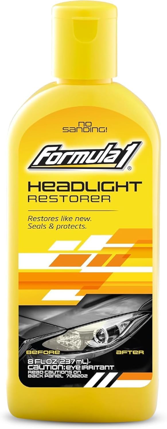 Formula 1 Headlight Restorer & Sealant Headlight Cleaner Restores