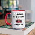 thumbnail image 1 of Formula 1 Inspired Mug - F1 Fan - I'd rather be watching Formula 1 - gift for F1 fan - gift for partner - motor racing gift - secret Santa, 1 of 4