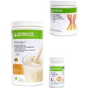Formula 1 Nutritional Shake Mix Banana Caramel With Personalized Protein Powder 400 Gm And Afresh Elaichi