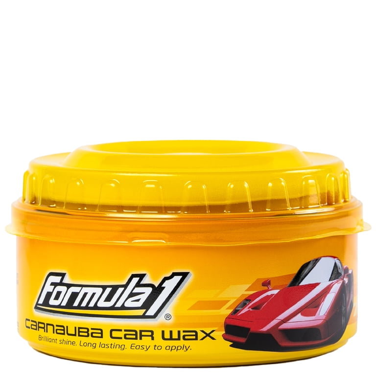 Formula 1 Car Polish Cleaner, High-Gloss Shine Carnauba Paste Wax