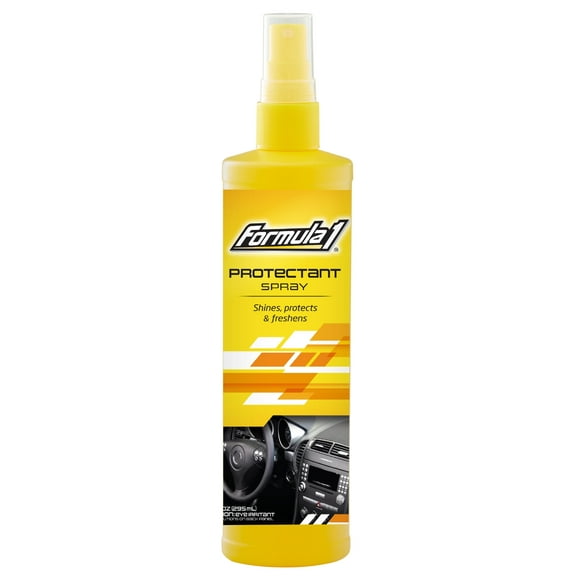 Formula 1 Interior Detailing Protectant Spray, Car Interior Cleaner with UV Protection, Non Greasy Formula, Safe for Vinyl, Rubber, Plastic, & Dashboard - 10oz