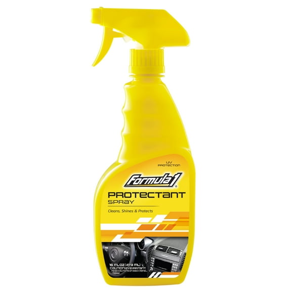 Formula 1 Interior Detailing Protectant Spray, Car Interior Cleaner with UV Protection, Non Greasy Formula, Safe for Vinyl, Rubber, Plastic, & Dashboard - 16oz
