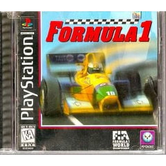 Pre-Owned Formula 1 Racing Game, by Psygnosis for PlayStation, Racing Game, Sports Game, 1 Player, Parental Controls