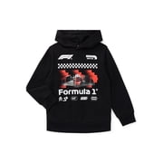 Formula 1 Racing Little Boys and Big Boys Graphic Hoodie with Long Sleeves, Sizes 4-18