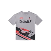 Formula 1 Racing Boys Graphic Tee with Short Sleeves, Sizes 4-18