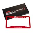 Formula 1 Red 2024 Las Vegas Grand Prix Logo License Plate Frame