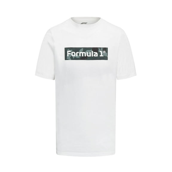 Formula 1 Tech Collection F1 Camo T-Shirt- White