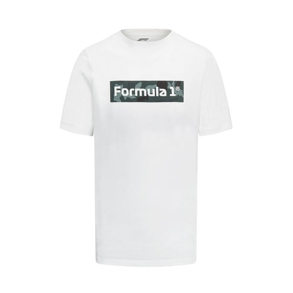 Formula 1 Tech Collection F1 Mens Camo White T-Shirt