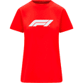 thumbnail image 1 of Formula 1 Tech Collection F1 Women's Logo T-Shirt Red/Black, 1 of 4