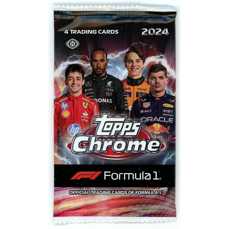 Topps Formula 1 Chrome F1 Trading Cards 2024, Qualifying Lap Hobby