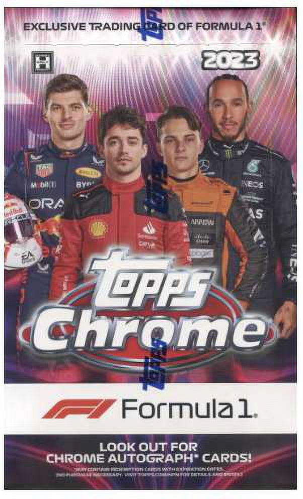 Formula 1 Topps Chrome 2024 Topps F1 Chrome Trading Card HOBBY Box (20
