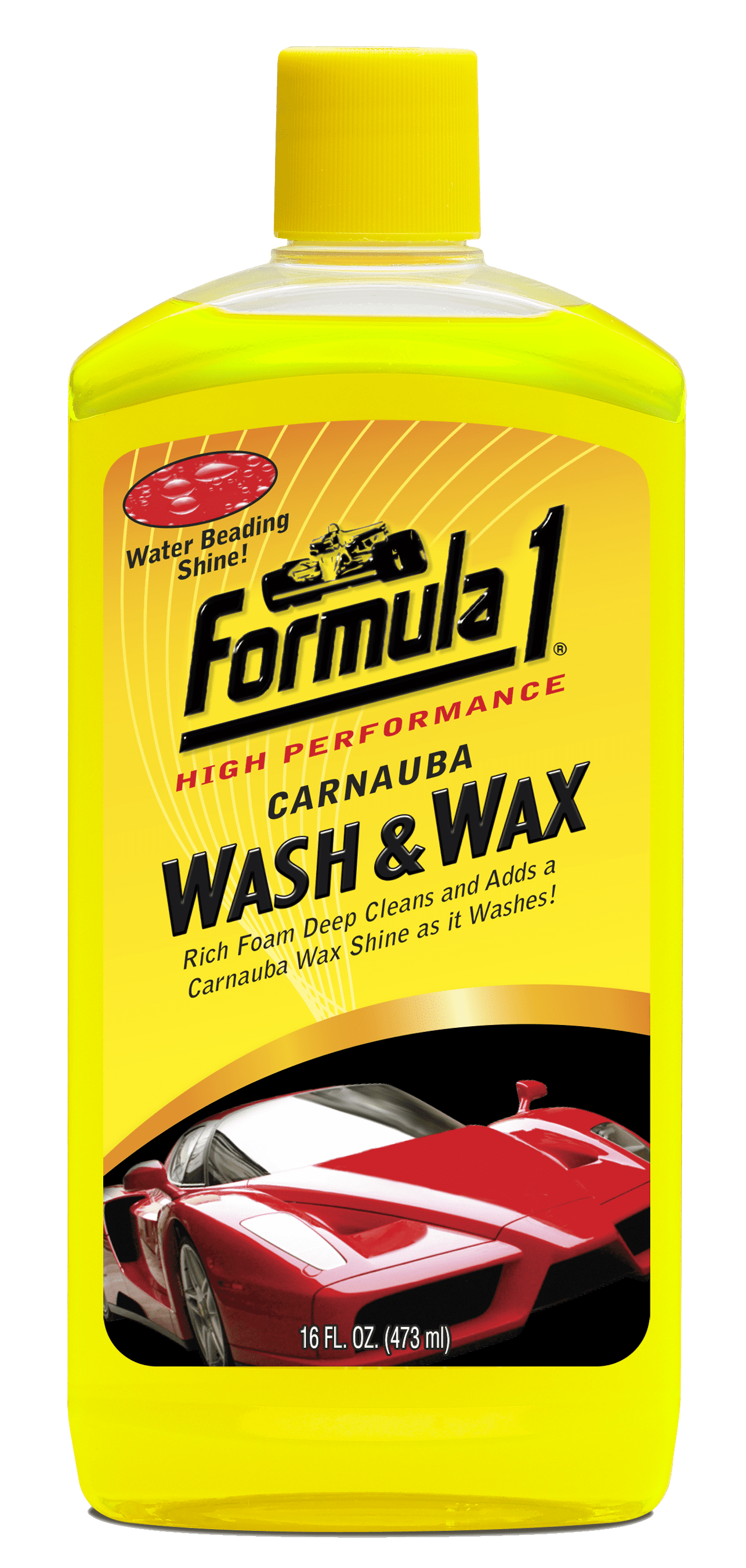 Rain-X Car Wash & Wax w/ Carnauba Wax Beads, 64 oz., 9909410