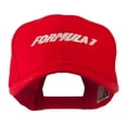 thumbnail image 1 of Formula 1 for Racing Cars Embroidered Cap - Red OSFM, 1 of 5