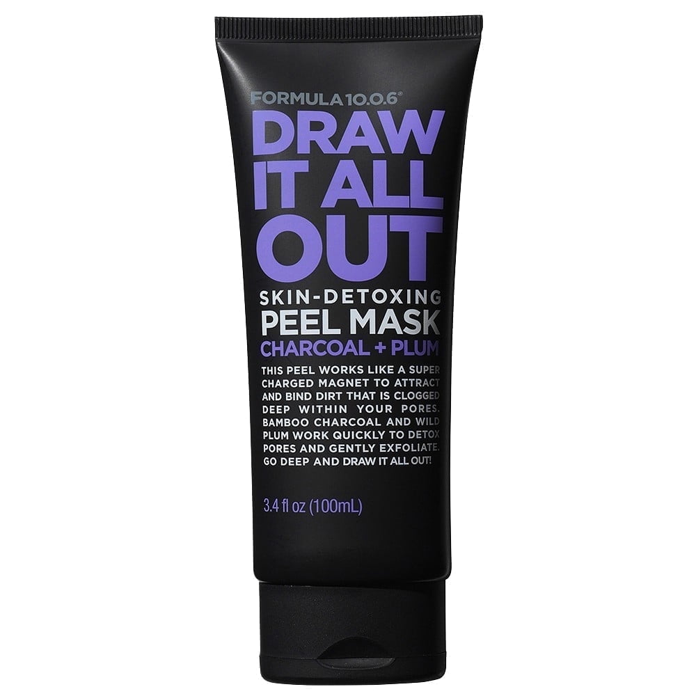 Charcoal and Plum Deep Cleansing Peel Mask for All Skin Types